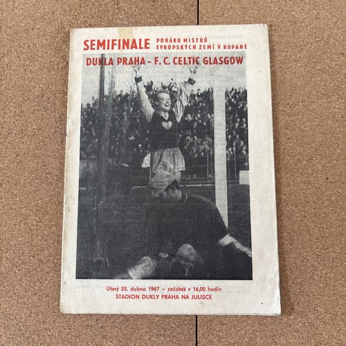1967 dukla prague celtic - dukla,