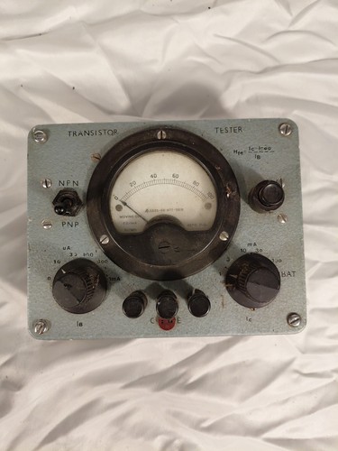 Vintage transistor tester - vintage,