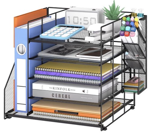 Tier desk organiser - tier, file