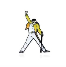 Freddie Mercury / Queen Enamel Pin Badge rock music band