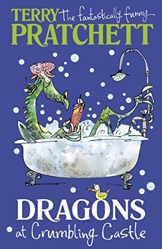 Dragons crumbling castle - dragons, at