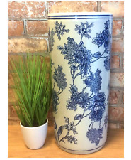 Blue and White Floral Display