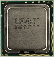 Intel core i7-990X Extreme Edition LGA1366 3.46GHz 6Core 12M SLBVZ CPU Processor