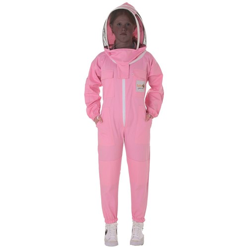 Pink kids beekeeping suit - kids,