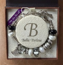 Bella Perlina Black And Silver