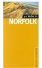 50 Walks in Norfolk by AA