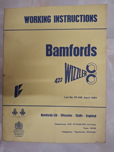 1969 bamford wizzler drum - bamford,