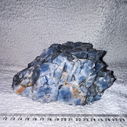Blue calcite natural - calcite,
