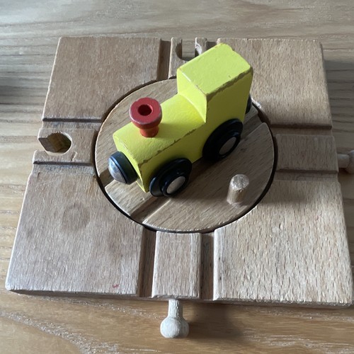 Way turntable wooden - turntable, train