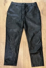 WALLIS Black Real Leather