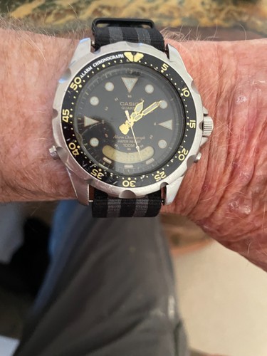 Vintage casio 520 - ad-520, alarm
