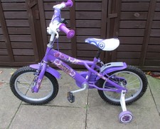 GIRLS PURPLE SWEET  16in BIKE