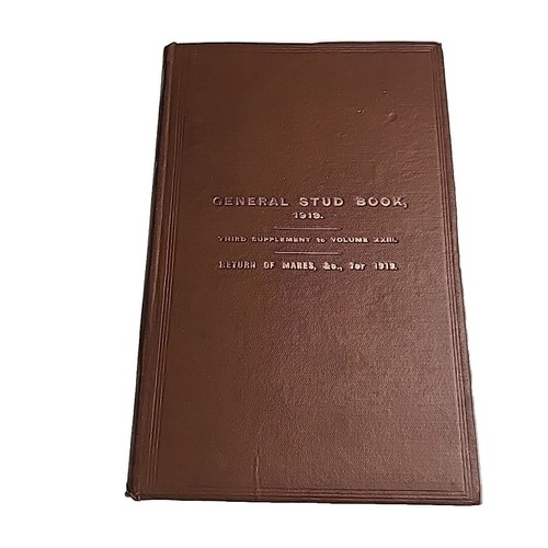 General stud third - general, supplement