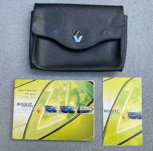 Renault megane owners manual - renault,