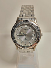 Men's Quartz Accurist Watch MB299 Metal WR 50M, New Movement & Battery