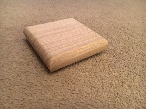 Solid oak newel caps fence - solid, caps,