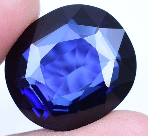 Stunning natural kashmiri blue - stunning,