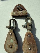 Vintage Small Hoist Pulley