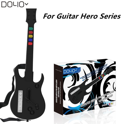 Black wireless guitar - black,