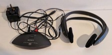 SONY CORDLESS HEADPHONES SYSTEM TMR-IF120 INFRARED STEREO TRANSMITTER BLACK