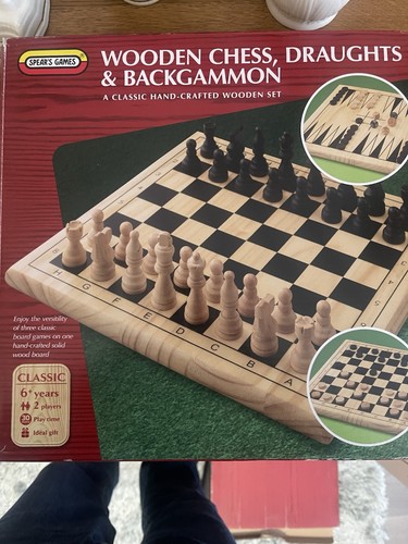 Chess and checkers board - and,