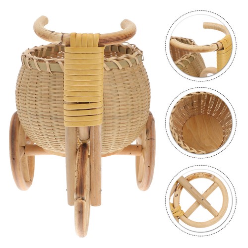 Bamboo woven decoration mini - bamboo,
