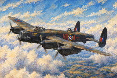 Lancaster bomber aircraft - lancaster,