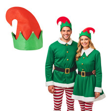 Adult Elf Hat with Bells –