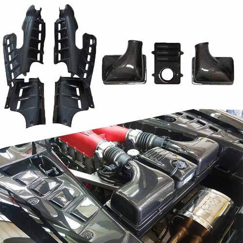 Full carbon fiber engine bay - carbon,