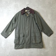 Barbour Border Wax Jacket Mens