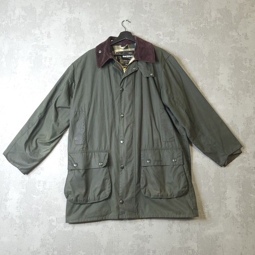 Barbour border wax jacket mens - wax,