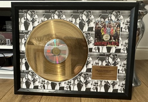 The beatles 24ct gold coated - beatles,