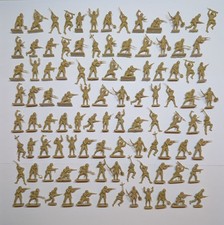 Airfix WW2 Afrika Korps soldiers - 1/72 type 2 set 01711 - 100 soldiers