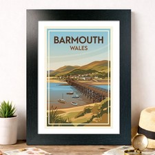 Barmouth, Wales Travel Poster
