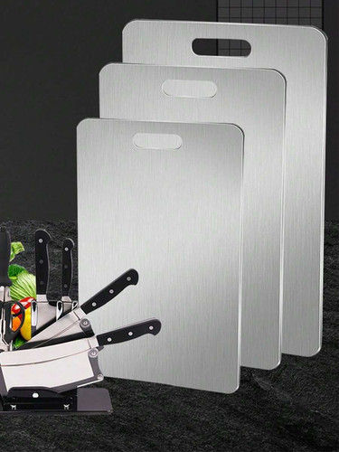 Titanium cutting board - cutting,