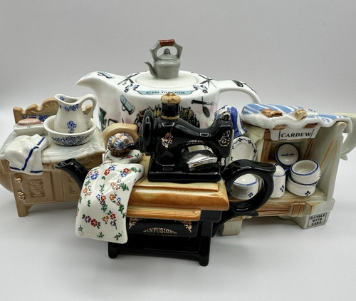 Paul cardew figural teapots - paul,