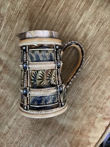 Doulton lambeth glazed jug - doulton,