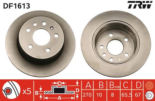 Brake disc for - disc,