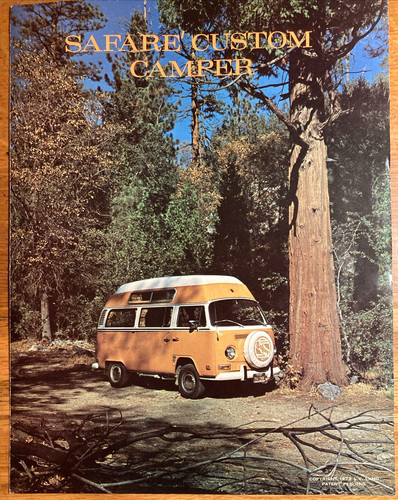 1972 safare custom camper - custom,