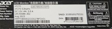 Acer Nitro XF270M3biiph
