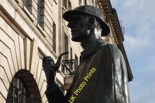 Photo A2 Sherlock Holmes statue Marylebone/TQ2881 Statue of Sherlock Ho c2012