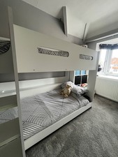 kids bunk bed very sturdy well