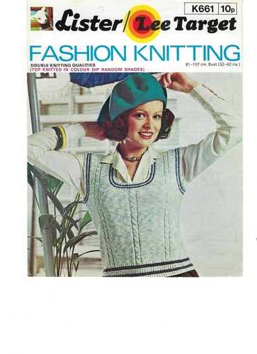 Vintage knitting pattern 292 - vintage,