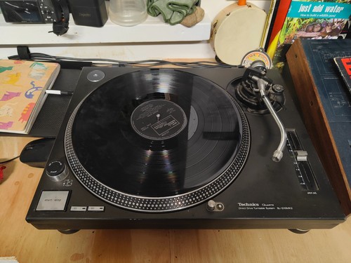 Technics 1210 mk2 black grey - 1210, +