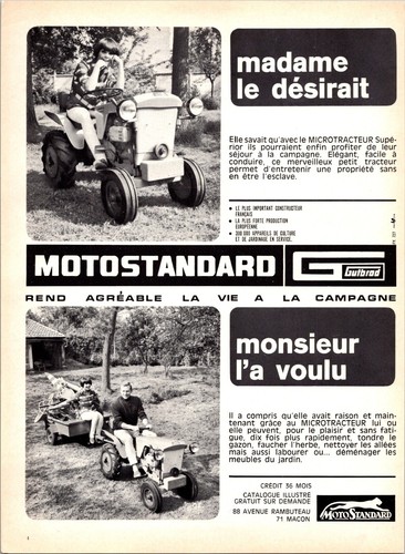 1966 motostandard tractor - 1966,