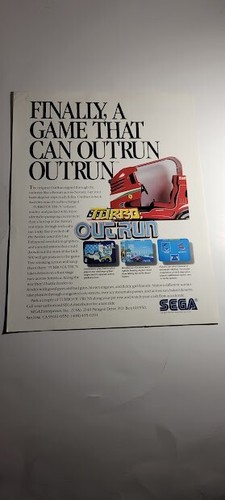 Flyer sega turbo outrun - flyer,