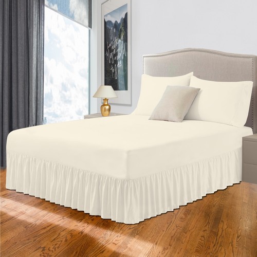 Percale fitted valance sheet - percale,
