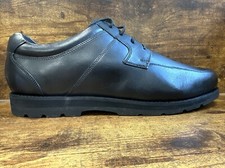 Kangol Leather Shoes Mens Black Size UK 12 EU 47 #REF288