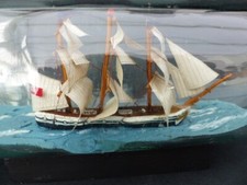 Vintage Ship In A Bottle- Hand