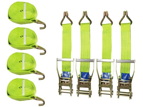 Tie down ratchet straps - tie, vis